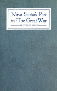 Cover of Nova Scotia's Part in the Great War — A Reader’s Guide