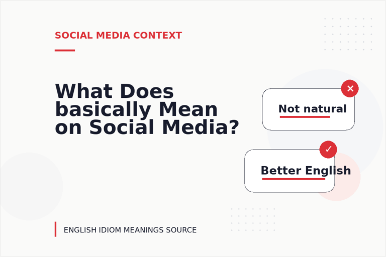 What Does basically Mean on Social Media? What Does basically Mean on Social Media?