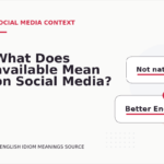 What Does available Mean on Social Media?